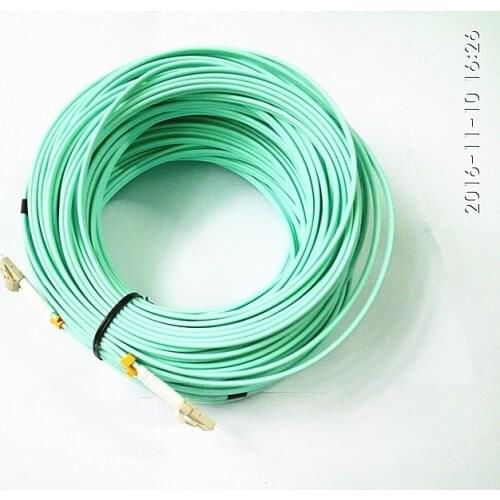 50m LC-LC Multi-Mode OM3 Fibre Channel Cable Multimode Duplex Fiber Optical Jumper Patch Cord
