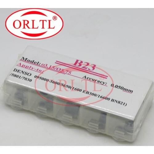 ORLTL 100 pcs ORLTL B21 Auto Engine Common Rail Injector Calibration Shims And Diesel Fuel Nozzle Gasket Sizes 1.50mm-1.77mm