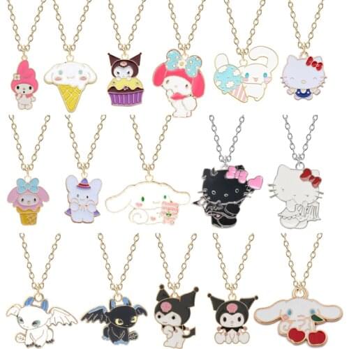 Simple Heart Rabbit Necklaces Fashion Women Statement Necklace Long Chains Love Pendant Necklaces Jewelry For Girl collier femme