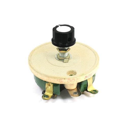 Wirewound Ceramic Potentiometer Variable Rheostat Resistor 100W 200 Ohm