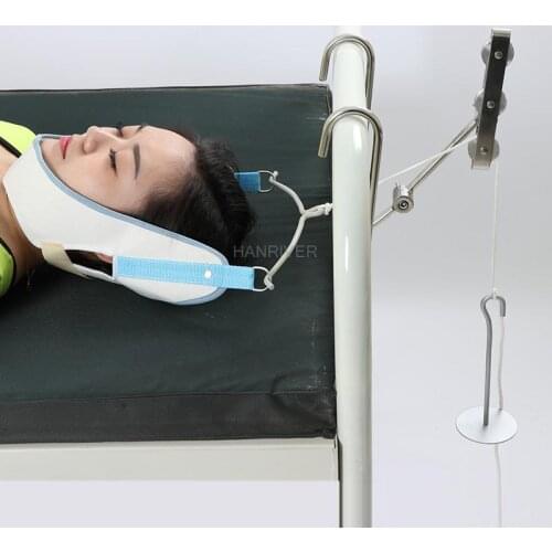 Headboard traction frame, cervical lumbar traction, portable household lower extremity traction