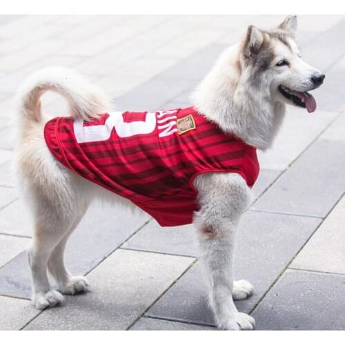 Dog Shirt Summer Sports Small Dog Clothes Chihuahua T shirt Puppy Vest Yorkshire Terrier Pet Clothes Ropa Perro Cat Pet Clothing