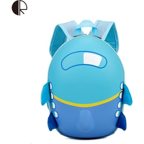 Backpacks for children Girl and Boys Orthopedic backpack Mochila Escolar Plane Shell School Bag Childrens backpack