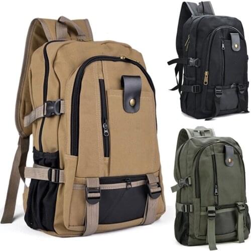 Women Backpacks Large Capacity Man Travel Mountaineering Male Luggage Canvas Bucket Shoulder Bags For Boy 5 Colors Outfit