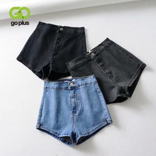 Summer Womens Denim Shorts Clothing Vintage Skinny Black High Waist Shorts Womens Short Jeans Ropa De Mujer Spodenki Damskie