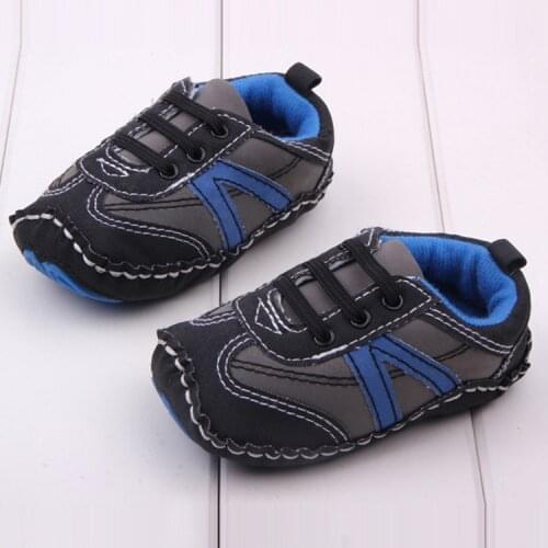 Spring and autumn handmade mark line baby toddler shoes baby soft sole shoes
