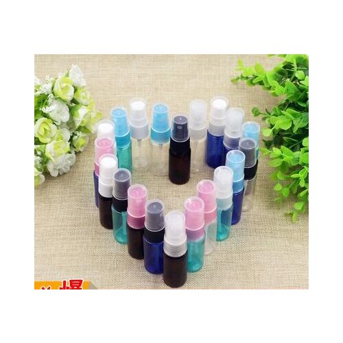 10ml Hot selling PET plastic bottle packaging small spray bottle sprayer beauty Travel bottle