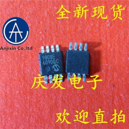 10pcs real new and orginal real stock MCP9808-E/MSMSOP8 9808E