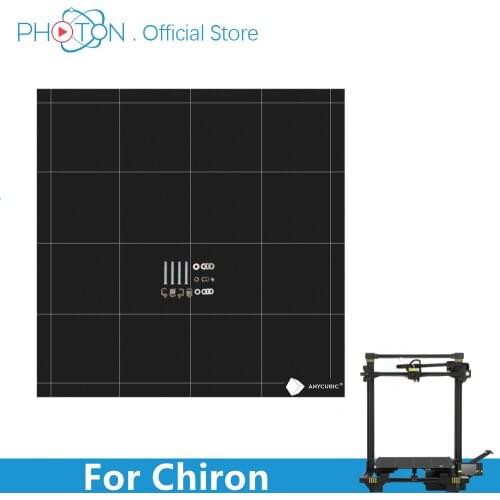 ANYCUBIC Original Chiron Heatbed FDM 3D Printer Ultrabase Pro Heat bed Easy Installation With Tutorial Chiron Printing Platform