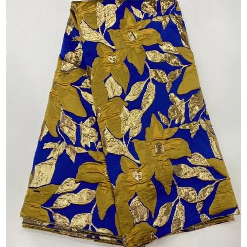 5yards/pc) 2021 Newest African party lace fashion flowers design jacquard lace fabric for wonderful party dress JZZ030