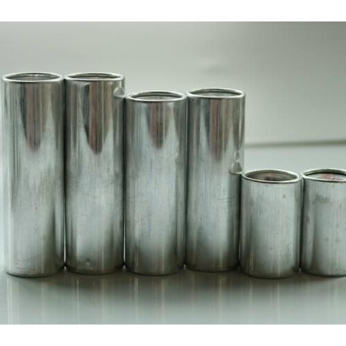 50pcs Dental Resin Cartridges Dental Lab Materials Aluminum Cartridge Tube with K2 K1 Valplast Flexible Acrylic Resin S M L Size