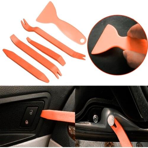8Pcs Portable Auto Car Radio Panel Door Clip Panel Trim Dash Audio Removal Installer Pry Kit Repair Tool Hand Disassembly Tools
