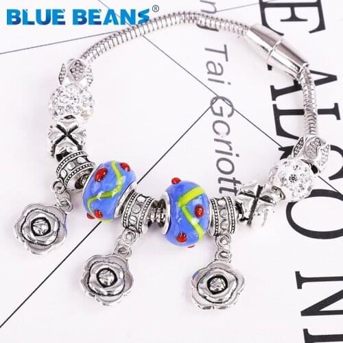 BLUE BEANS Magnetic Bracelets