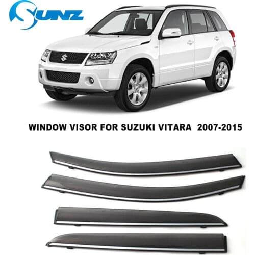 Side Window Deflectors For Suzuki Vitara 2007 2008 2009 2010 2011 2012 2013 2014 2015 Door Visor Rain Deflector Rain Guards SUNZ