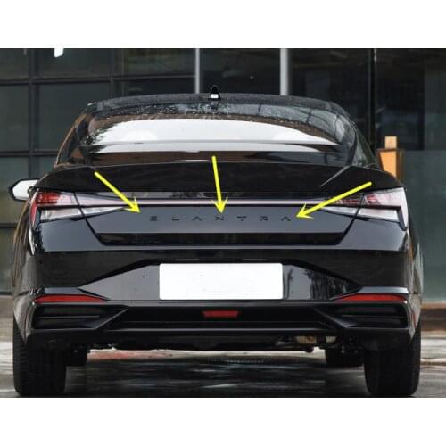 For Elantra 2020 2021 black EMBLEM ELANTRA FOR 2020 ELANTRA CN7 Trunk EMBLEM Original
