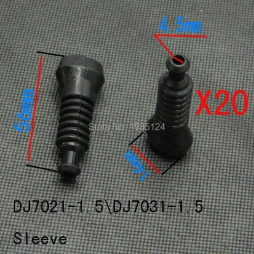 Good quality 20pcs car connector seelve sleeve for DJ7021-1.5DJ7031-1.5 connector automotive connector cover