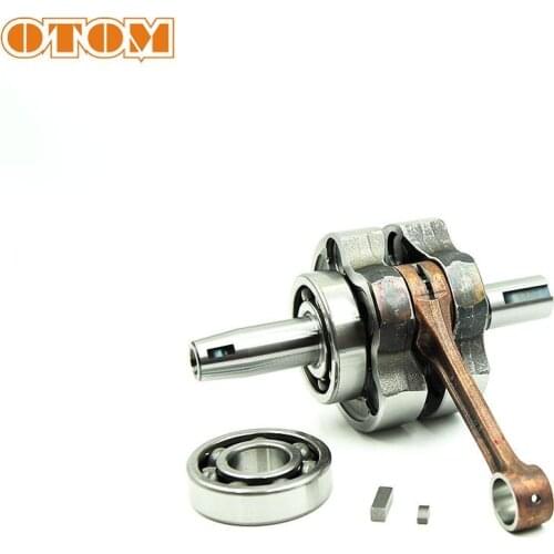 OTOM Motorcycle Crankshaft std DT230 MT250 Connecting Rod with Bearing engines and engine parts DT MT 250 cc For YAMAHA Off Road
