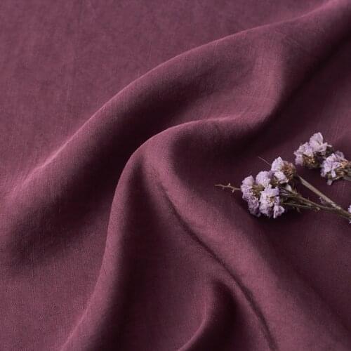 Linen twill material Spring and Autumn Period fabric for dress Top grade clothes fabric