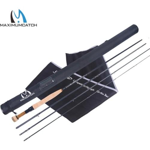 Maximumcatch Competition InTouch Nymph Fly Rod for Euro Nymphing Fly Fishing Rod with Cordura Tube