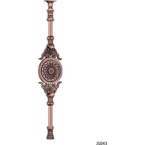 Freeshipping 950mm JS043 Column Customade Floor Mount Newel Handrail Armrest Post Pillar Pole for Staircase