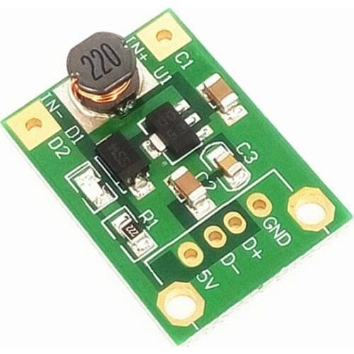 A67 1V-5V DC Boost Up Voltage Booster Regulator Board 5V Output 1S LiPo Without USB for RC Drone FPV Airplane
