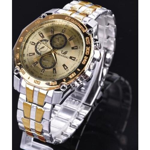 Luxury Business Men Watches Men Gold Watches Stainless Steel Quartz Watches Orologio Uomo Moda Hombre 2021 Gift