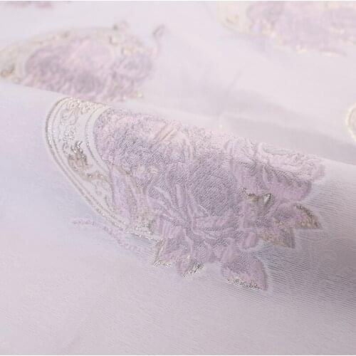 Chiffon Jacquard Garment Fabric Jacquard Brocade Fabric Sewing Material For Dress Women Lightweight And Comfortable Fabrics