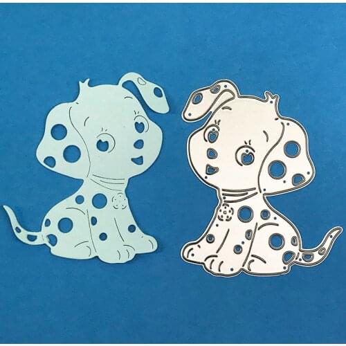 Dog Cutting Dies Paper Stamps Animal Animal Scrapbookingg Card DIY Art Metal Cut Dies Tools Hollow Out Template