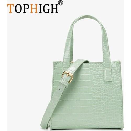 TOPHIGH Women's Bags With A Lock