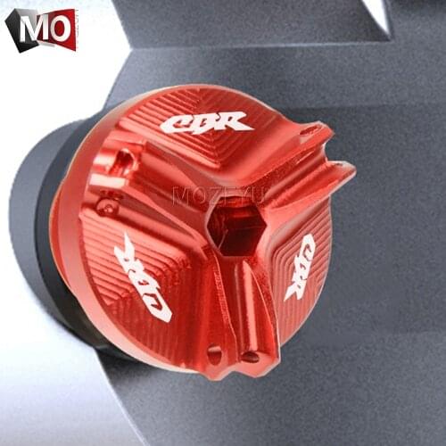 Motorcycle Plug Cover Screw Engine Oil Filler Cap Drain Sump Bolt Racing Bolts For Honda CBR250 MC19 MC22 CBR150R CBR125R/CB125R