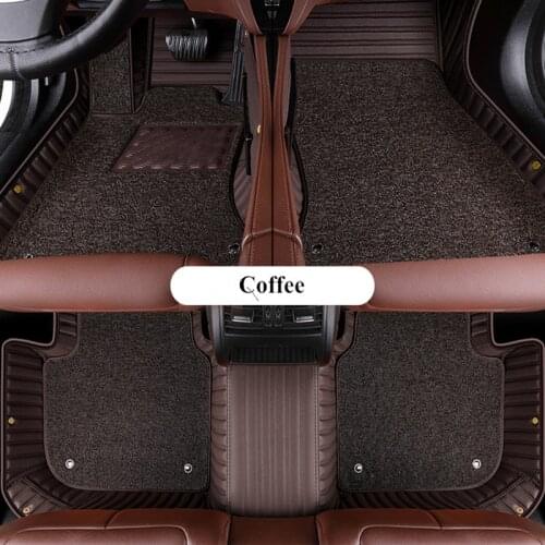 High quality! Custom special car floor mats for Mercedes Benz CLA 250e 2021 durable waterproof double layers carpets for CLA250e