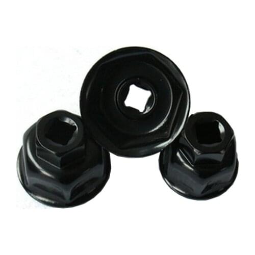 1pc 6 Flutes Oil Filter Removal Tool Wrench Socket For BMW Audi Mercedes Buick 27mm 32mm 36mm 1/2'' 3/8'' DRIVE Cap Housing Tool