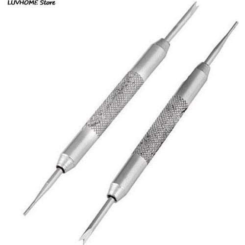 1pc Metal Silver Bracelet Multifunctional Watch Band Opener Strap Replace Spring Bar Connecting Pin Remover Tool Repair Tools