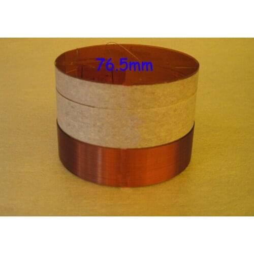 2 pieces ID: 76.5mm Skeleton: KSV 2F 8 ohm woofer bass loudspeaker horn speaker drive voice coil