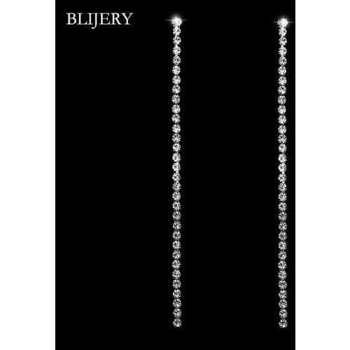 BLIJERY Earrings With Stones