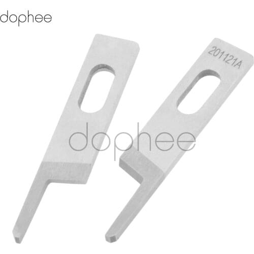 Dophee 2pcs Sewing Machine Knife/Blade KR23&KR35 per each Tungsten Steel Sewing Machine Spare Parts & Accessories