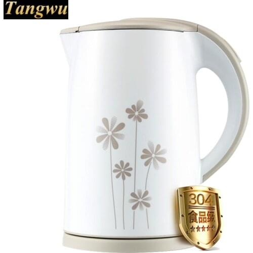 Electric kettle double-layer anti - hot automatic power failure boiler food stainless steel