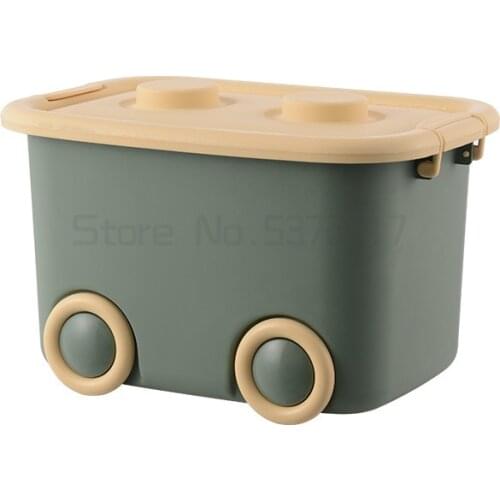 Toy storage box household finishing baby clothes large capacity plastic basket large size childrens clothes storage box