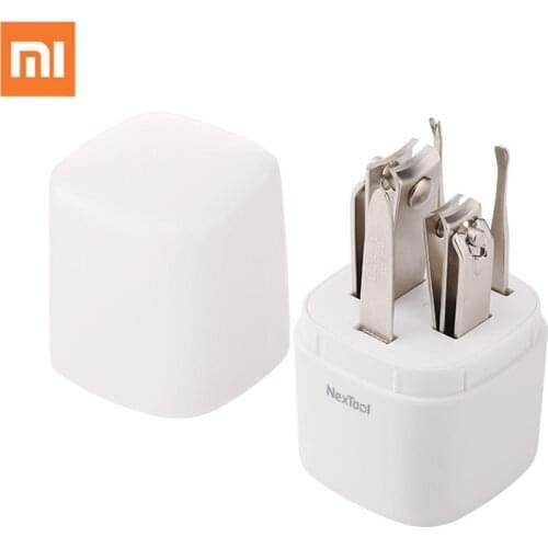 Xiaomi Nextool 5-in-1 Multifunction Nail Clippers Set Ear Spoon Dead Skin Push Remover Pedicure Manicure Tool with Storage Case