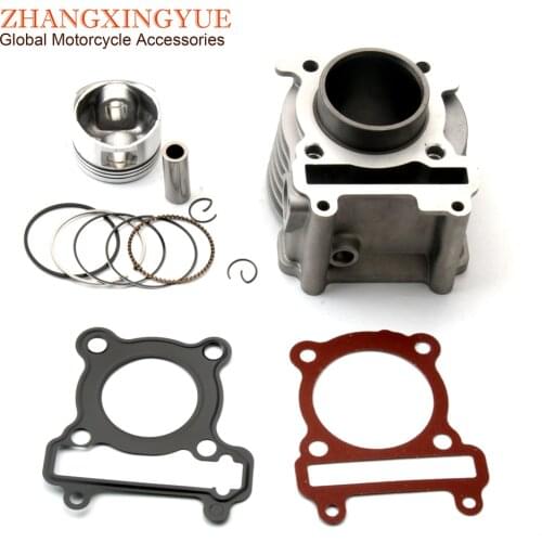 52.4mm Cylinder Kit For MBK Flame X 125cc 5ML-E1311-00 Scooter 4-Stroke Engine