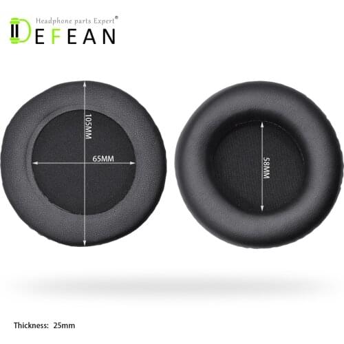 Defean 105mm Ear pads soft cushion earmuffs replacement for Repair headphones 10.5cm