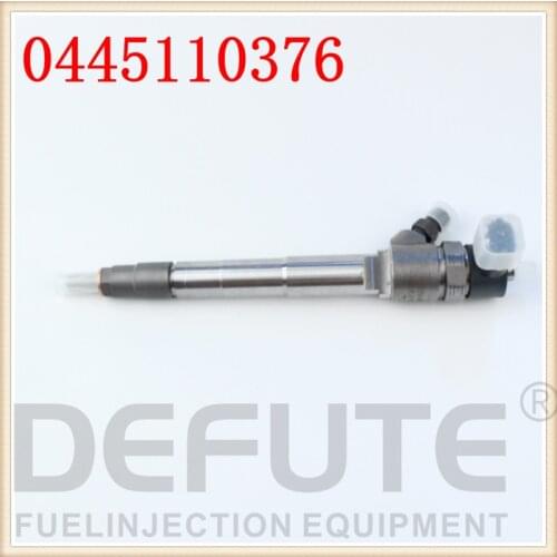 New Injector Assembly 0445110376 Common Rail Fule Injector 0445110376 For Foton Dongfeng Engine Part ISF2.8 5258