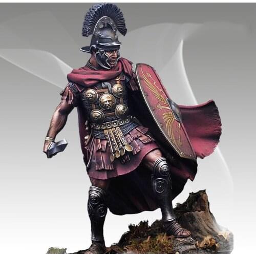 New Unassembled 1:28 70mm European The warrior of ancient Rome Figures Resin Kit DIY Toys Unpainted kits