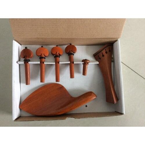 Pernambuco 4/4 size violin parts harp style tailpiece