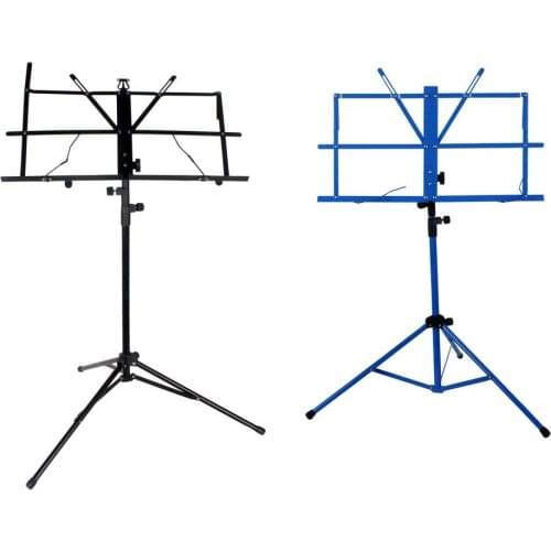 Portable Folding Heavy Duty Music Stand Sheet Music Stand + Carrying Bag for Musical Instruments Stringed Instruments