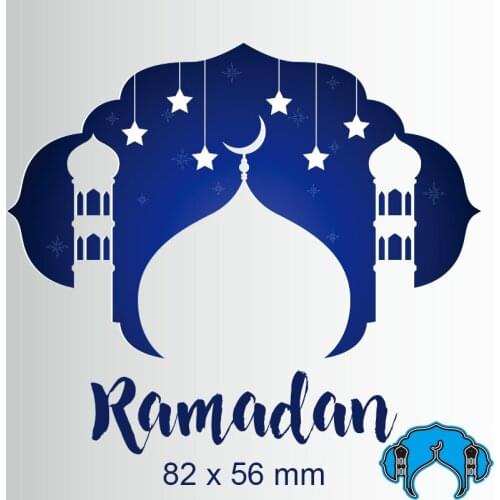 Cutting Dies Night New Metal Stencils DIY Scrap Booking Paper Cards Making Decoration 82*56mm