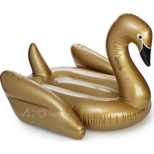 Professional inflatables manufacturer Inflatable swimming pool floating Swan Beach Lake Pool Float