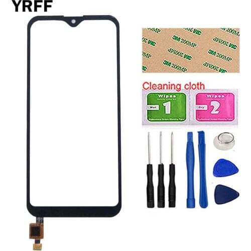 Phone Touch Screen Digitizer Panel For Leagoo M12 Touch Screen Lens Sensor Front Glass 3m Glue Wipes