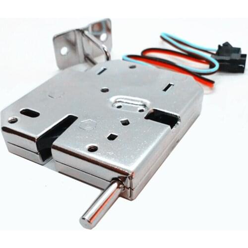 Silver Electromagnetic lock DC 12V supermarket intelligent locker electronic lock access control mailbox lock