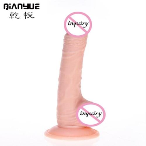 Silicone Realistic Penis Skin Feeling Big Dildo with Suction Cup Sex Toys for Woman Realistic Strapon Dick Adult S0314